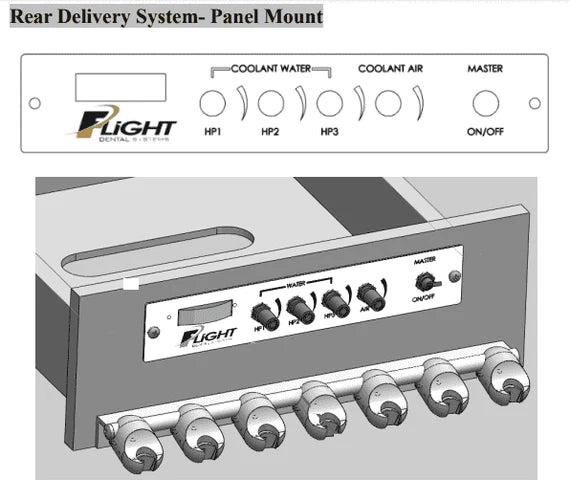 RD-2102 Rear Delivery Units | OnTop Dental Supplies